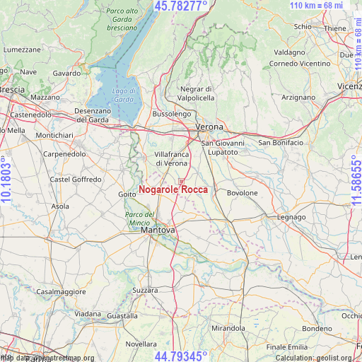 Nogarole Rocca on map