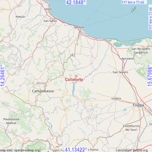 Colletorto on map