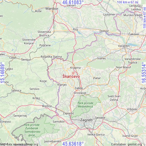 Škarićevo on map