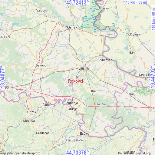 Rokovci on map