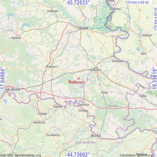 Retkovci on map