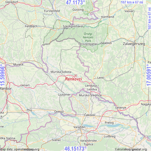 Renkovci on map