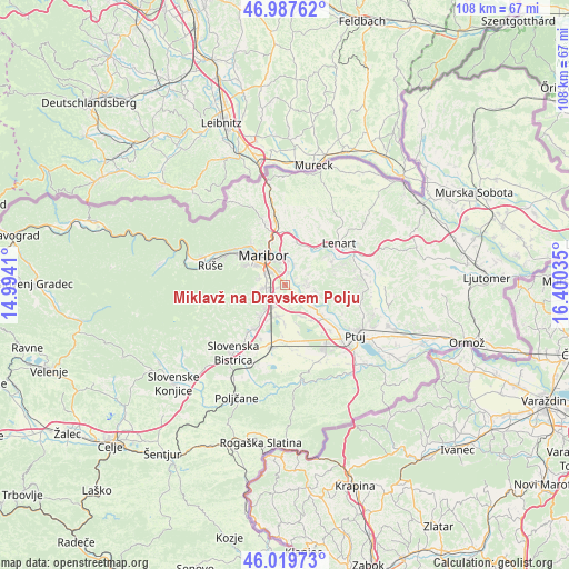 Miklavž na Dravskem Polju on map