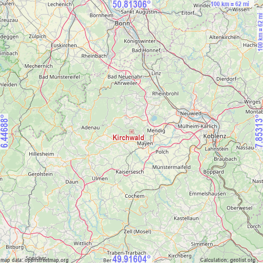 Kirchwald on map