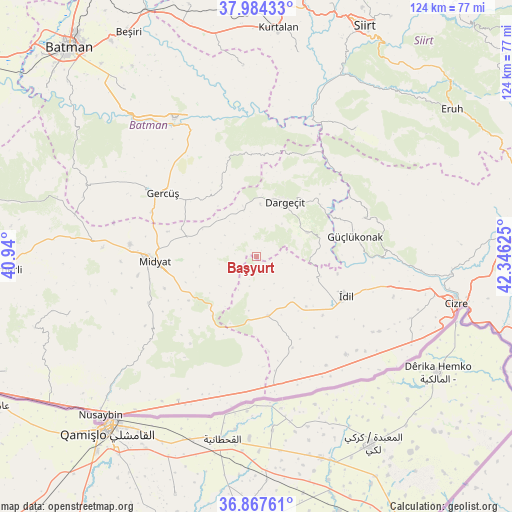 Başyurt on map