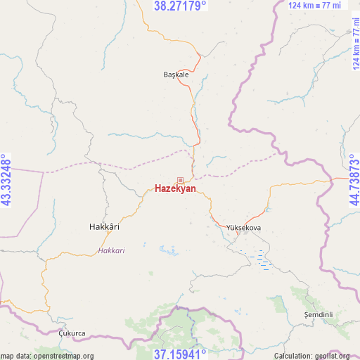 Hazekyan on map