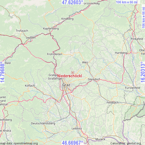 Niederschöckl on map