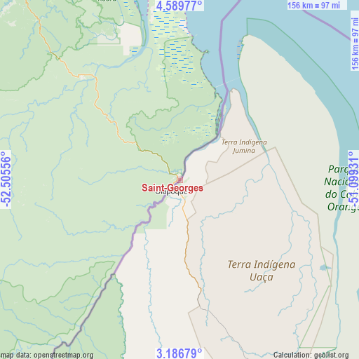 Saint-Georges on map