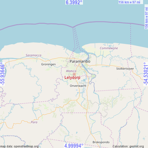 Lelydorp on map