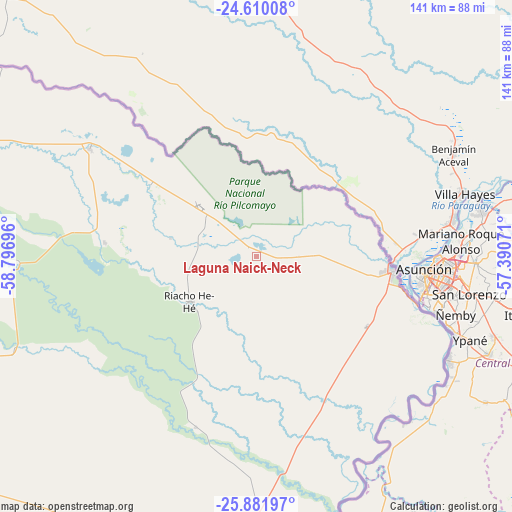 Laguna Naick-Neck on map