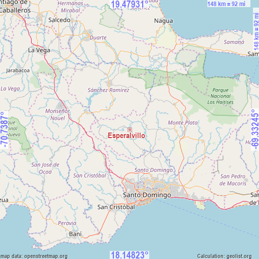 Esperalvillo on map