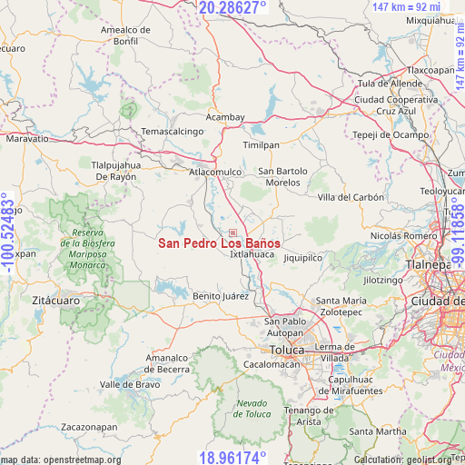 San Pedro Los Baños on map
