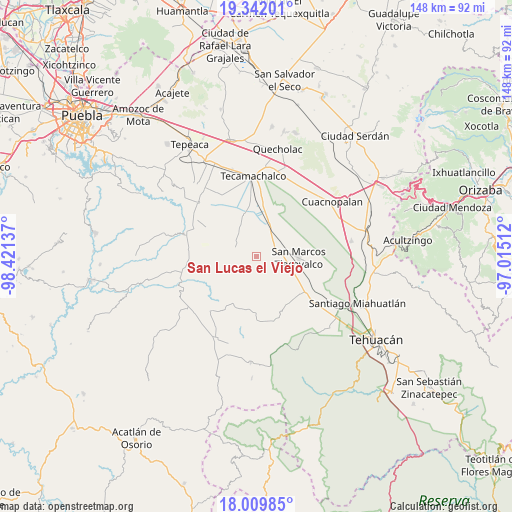 San Lucas el Viejo on map