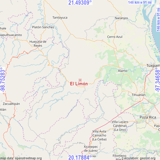 El Limón on map