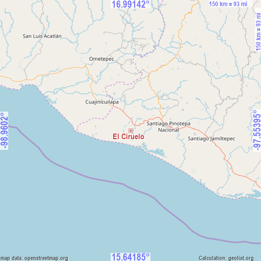 El Ciruelo on map