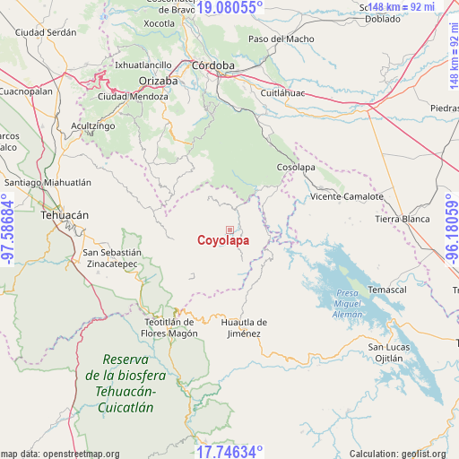 Coyolapa on map