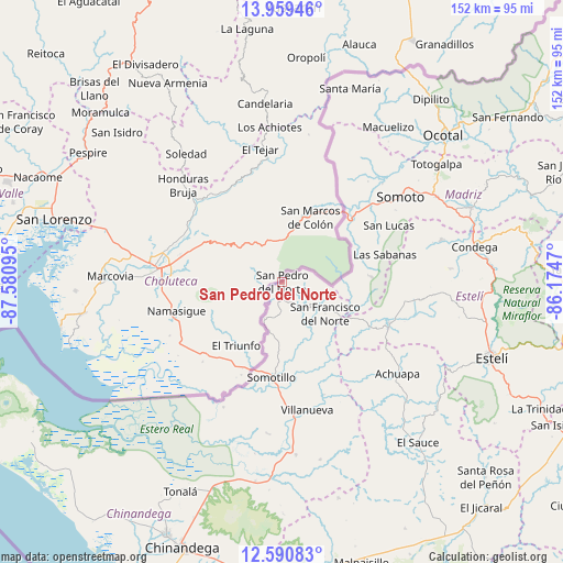 San Pedro del Norte on map