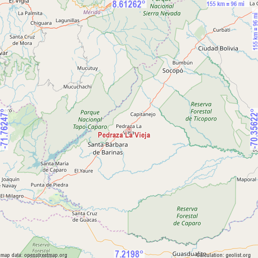Pedraza La Vieja on map