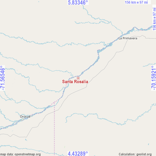 Santa Rosalia on map