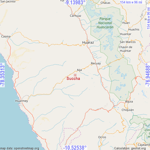 Succha on map