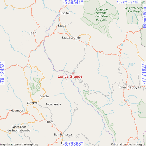 Lonya Grande on map