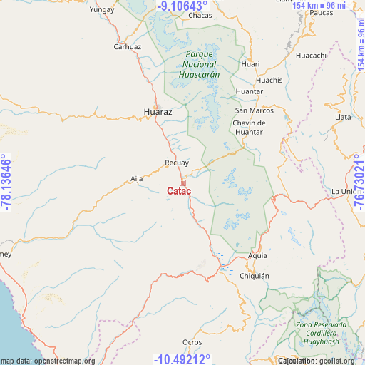 Catac on map