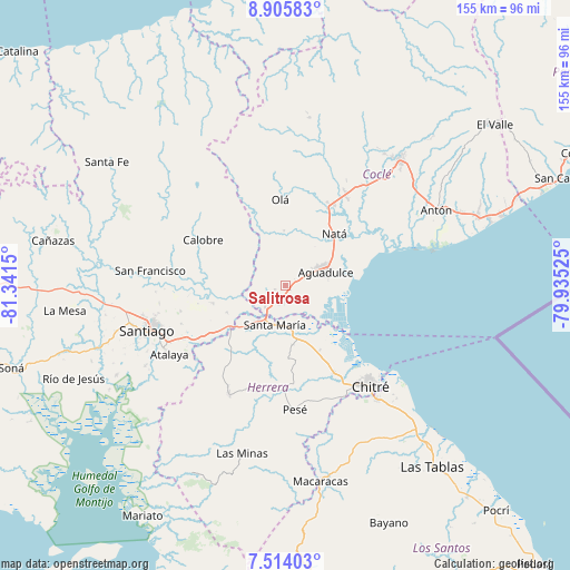 Salitrosa on map