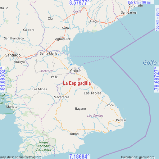 La Espigadilla on map
