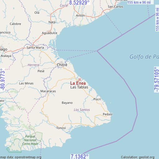 La Enea on map