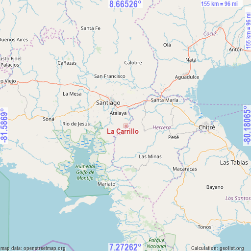 La Carrillo on map