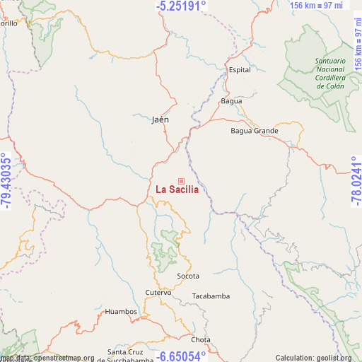 La Sacilia on map