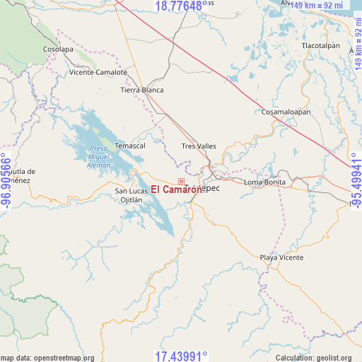 El Camarón on map