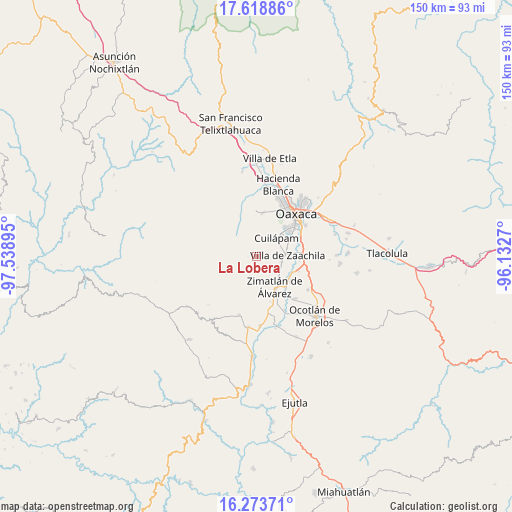 La Lobera on map