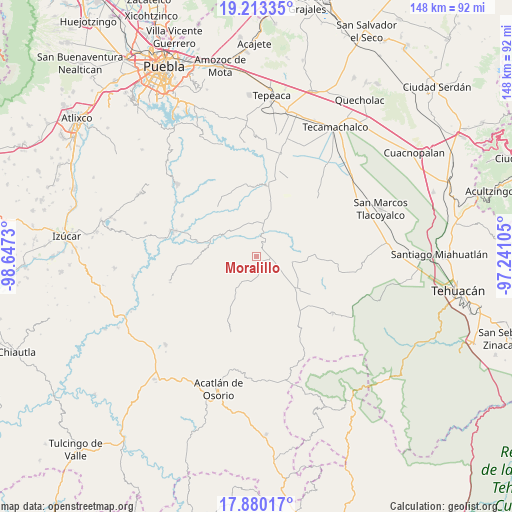 Moralillo on map