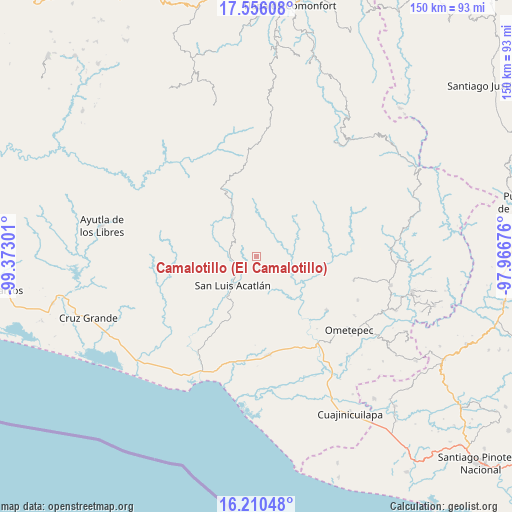 Camalotillo (El Camalotillo) on map