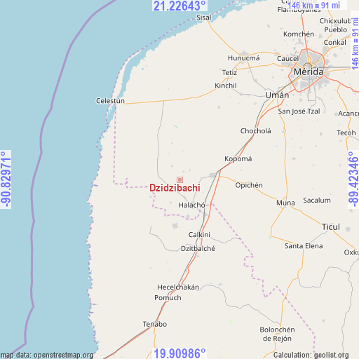 Dzidzibachi on map