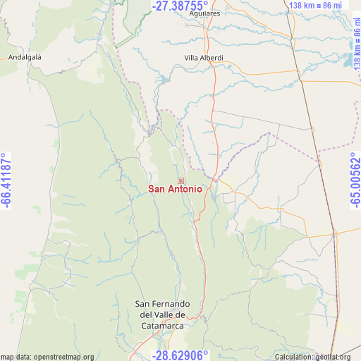 San Antonio on map