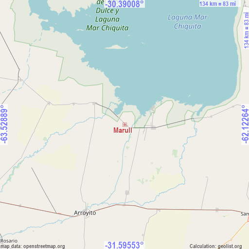 Marull on map