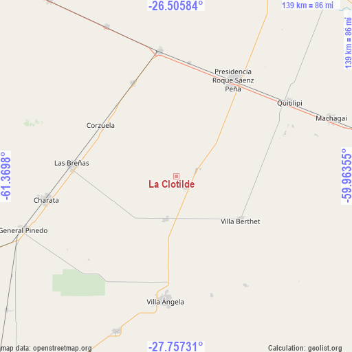 La Clotilde on map