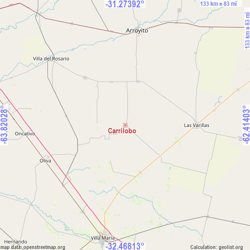 Carrilobo on map