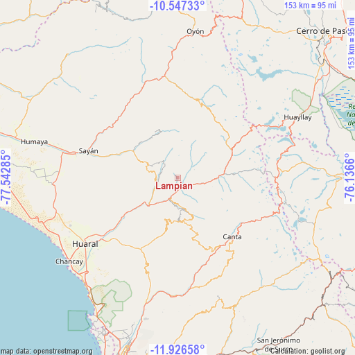 Lampian on map