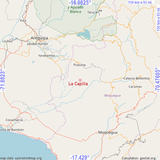 La Capilla on map