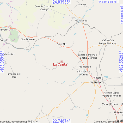 La Casita on map