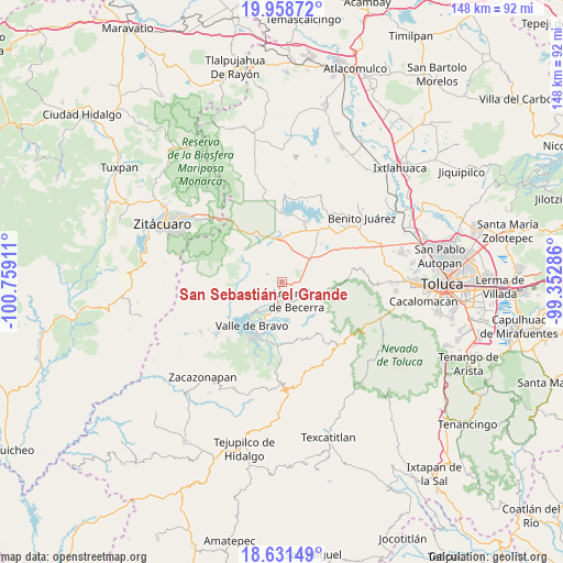 San Sebastián el Grande on map