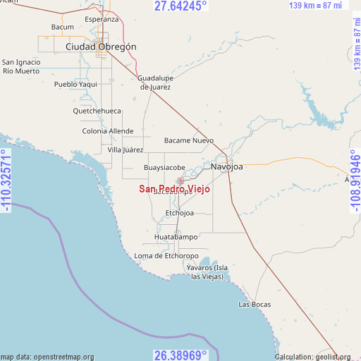 San Pedro Viejo on map