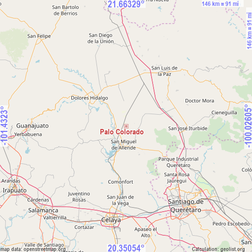 Palo Colorado on map