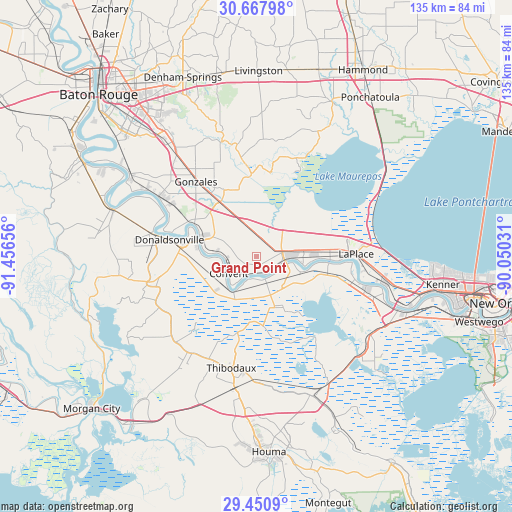 Grand Point on map