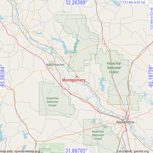 Montgomery on map