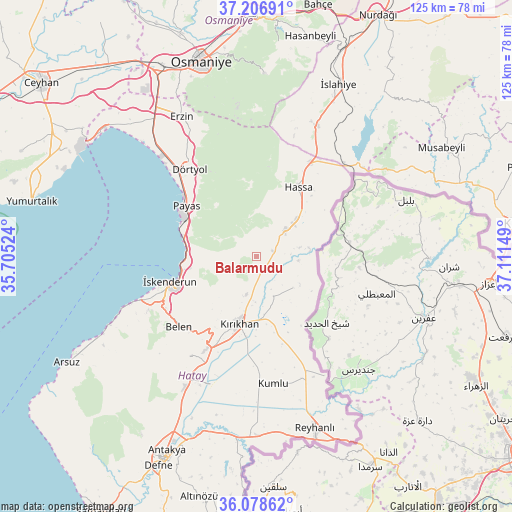 Balarmudu on map