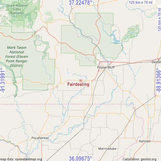 Fairdealing on map